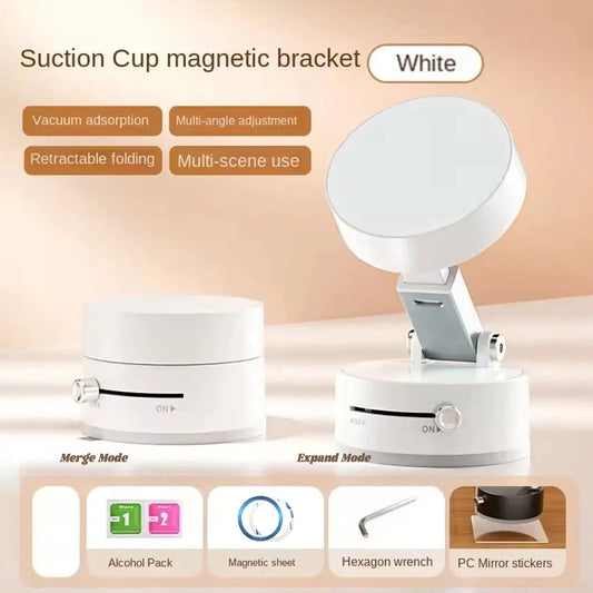 360° Magnetic Car Phone Holder – Foldable Dashboard Mount