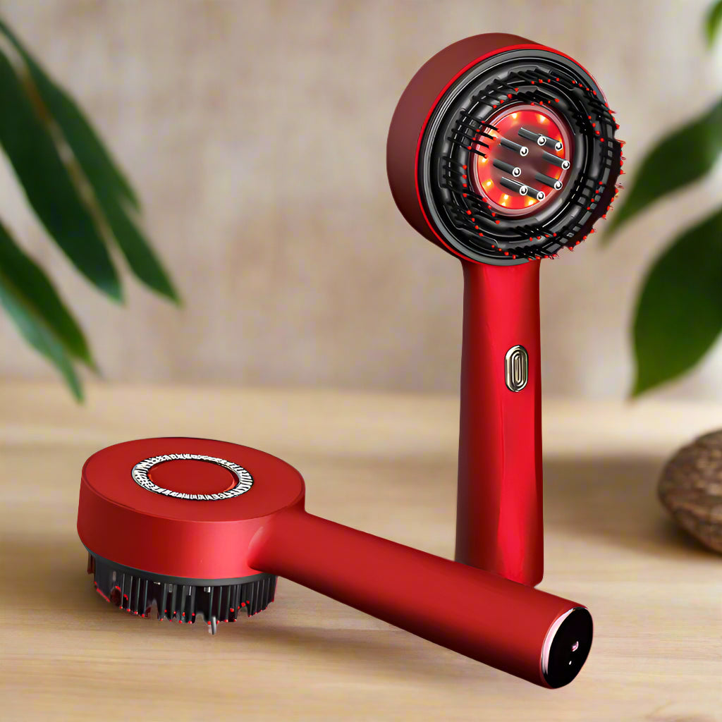 Electric Scalp Massager & Hair Growth Comb