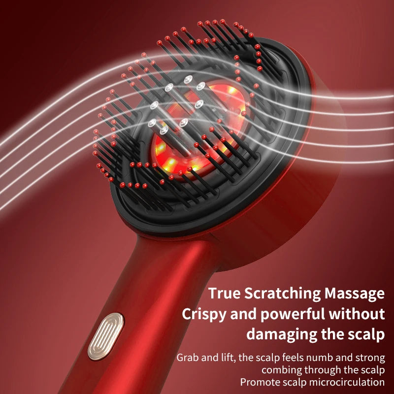 Electric Scalp Massager & Hair Growth Comb