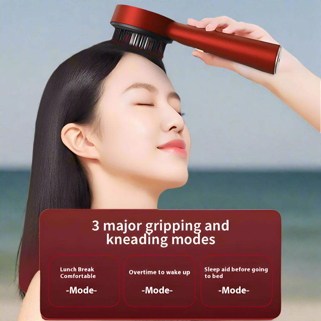 Electric Scalp Massager & Hair Growth Comb